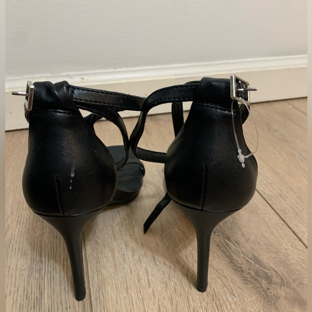 Elegant Black Stiletto Heels 5 inches